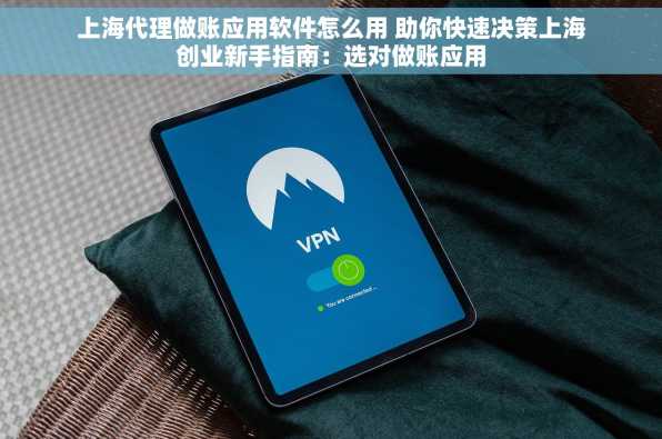 上海代理做账应用软件怎么用 助你快速决策上海创业新手指南：选对做账应用