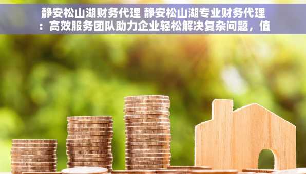 静安松山湖财务代理 静安松山湖专业财务代理：高效服务团队助力企业轻松解决复杂问题，值得信赖的成长伙伴