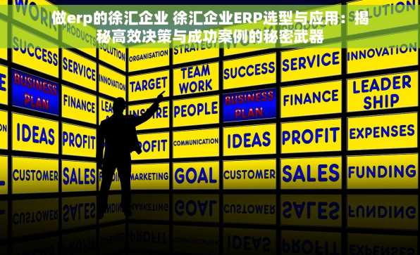 做erp的徐汇企业 徐汇企业ERP选型与应用：揭秘高效决策与成功案例的秘密武器