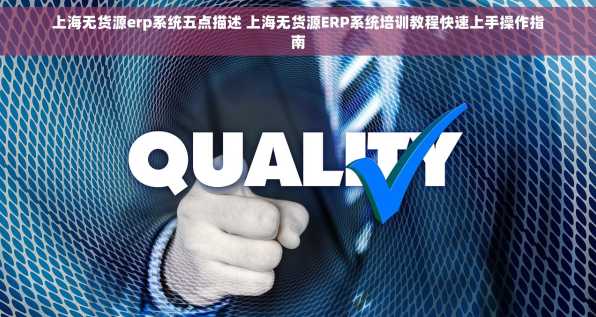 上海无货源erp系统五点描述 上海无货源ERP系统培训教程快速上手操作指南
