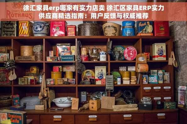 徐汇家具erp哪家有实力店卖 徐汇区家具ERP实力供应商精选指南：用户反馈与权威推荐