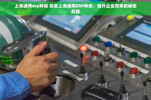 上海通用erp种类 探索上海通用ERP种类：提升企业效率的秘密武器