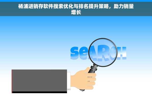 杨浦进销存软件搜索优化与排名提升策略，助力销量增长