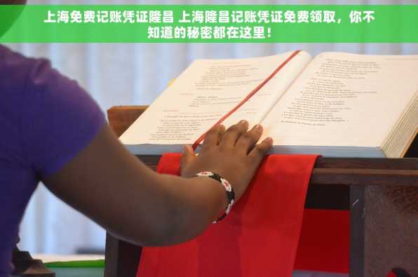 上海免费记账凭证隆昌 上海隆昌记账凭证免费领取，你不知道的秘密都在这里！