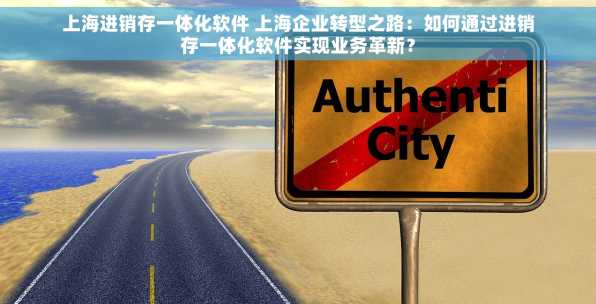 上海进销存一体化软件 上海企业转型之路：如何通过进销存一体化软件实现业务革新？