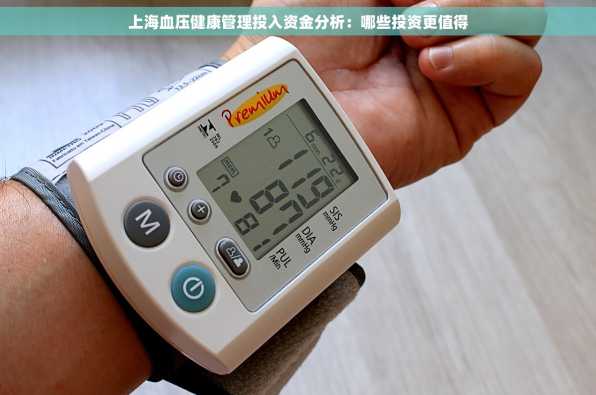 上海血压健康管理投入资金分析：哪些投资更值得