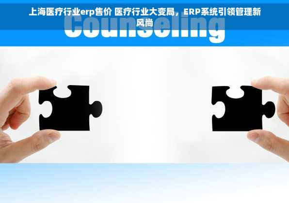 上海医疗行业erp售价 医疗行业大变局，ERP系统引领管理新风尚