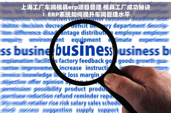 上海工厂车间模具erp项目管理 模具工厂成功秘诀：ERP系统如何提升车间管理水平