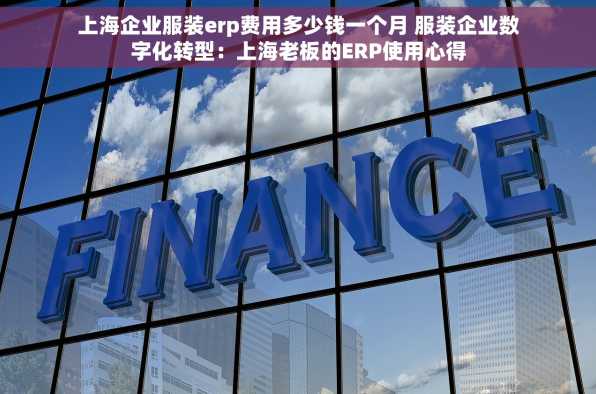 上海企业服装erp费用多少钱一个月 服装企业数字化转型：上海老板的ERP使用心得