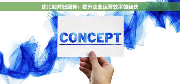 徐汇到对账服务：提升企业运营效率的秘诀
