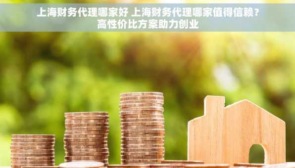 上海财务代理哪家好 上海财务代理哪家值得信赖？高性价比方案助力创业