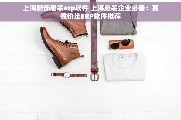 上海服饰服装erp软件 上海服装企业必备：高性价比ERP软件推荐