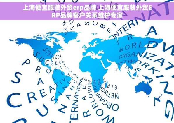 上海便宜服装外贸erp品牌 上海便宜服装外贸ERP品牌客户关系维护专家
