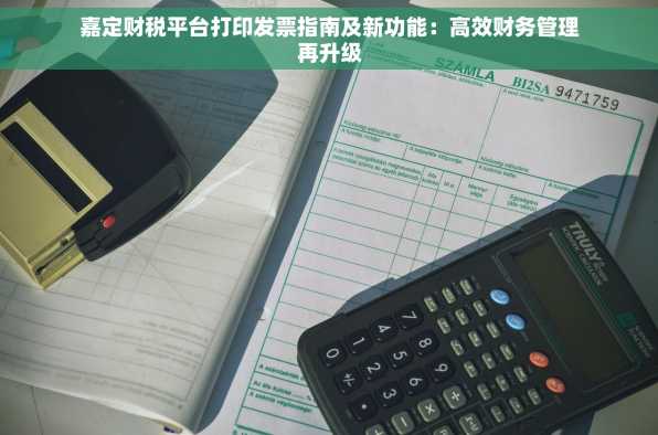 嘉定财税平台打印发票指南及新功能：高效财务管理再升级