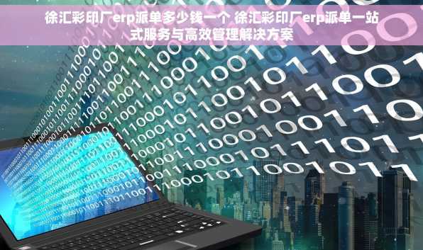 徐汇彩印厂erp派单多少钱一个 徐汇彩印厂erp派单一站式服务与高效管理解决方案
