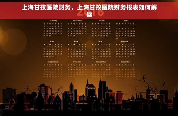 上海甘孜医院财务，上海甘孜医院财务报表如何解读