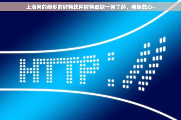 上海用的最多的财务软件财务数据一目了然，老板放心~