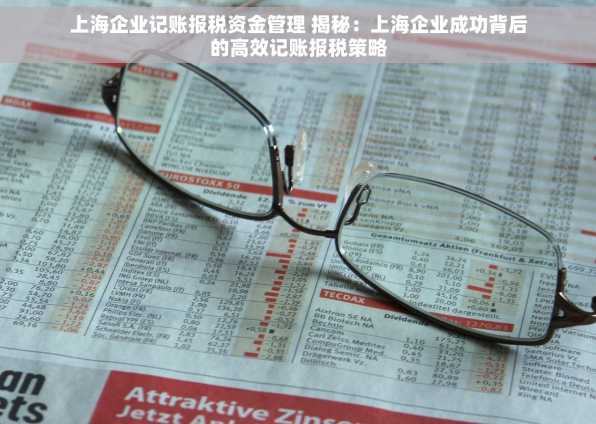 上海企业记账报税资金管理 揭秘：上海企业成功背后的高效记账报税策略