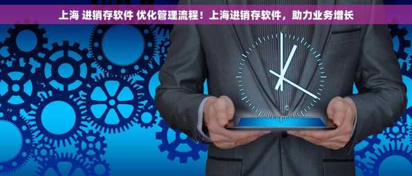 上海 进销存软件 优化管理流程！上海进销存软件，助力业务增长