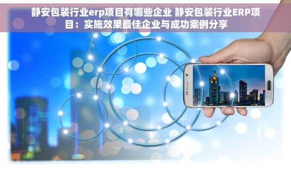 静安包装行业erp项目有哪些企业 静安包装行业ERP项目：实施效果最佳企业与成功案例分享