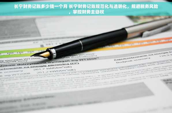长宁财务记账多少钱一个月 长宁财务记账规范化与透明化，规避税务风险，掌控财务主动权