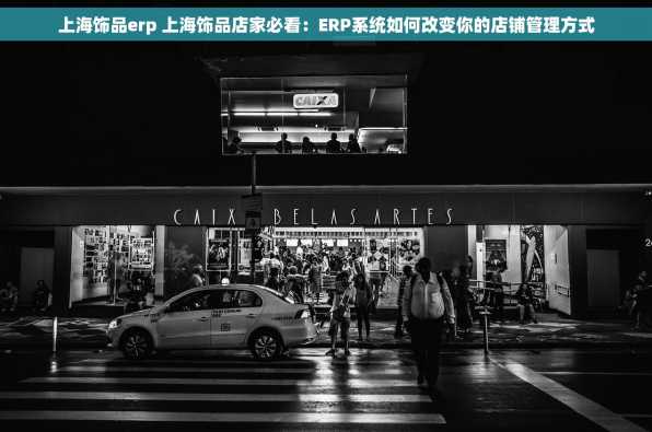 上海饰品erp 上海饰品店家必看：ERP系统如何改变你的店铺管理方式