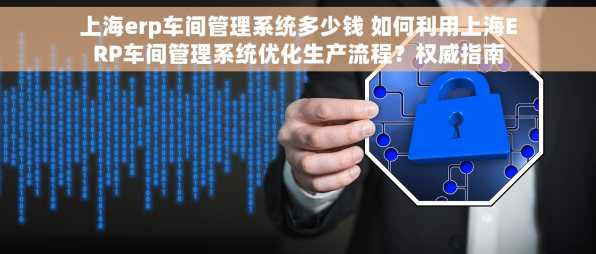 上海erp车间管理系统多少钱 如何利用上海ERP车间管理系统优化生产流程？权威指南