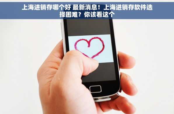 上海进销存哪个好 最新消息！上海进销存软件选择困难？你该看这个