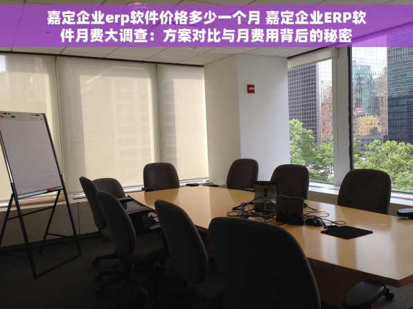 嘉定企业erp软件价格多少一个月 嘉定企业ERP软件月费大调查：方案对比与月费用背后的秘密