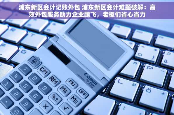 浦东新区会计记账外包 浦东新区会计难题破解：高效外包服务助力企业腾飞，老板们省心省力