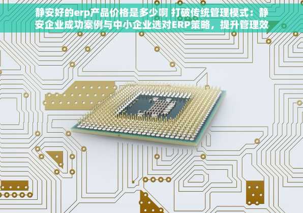 静安好的erp产品价格是多少啊 打破传统管理模式：静安企业成功案例与中小企业选对ERP策略，提升管理效率