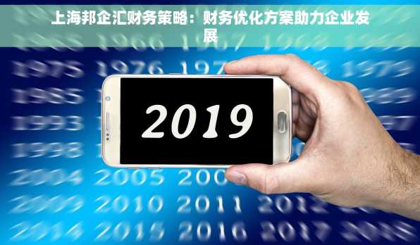 上海邦企汇财务策略：财务优化方案助力企业发展