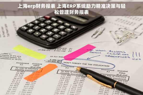 上海erp财务报表 上海ERP系统助力精准决策与轻松管理财务报表