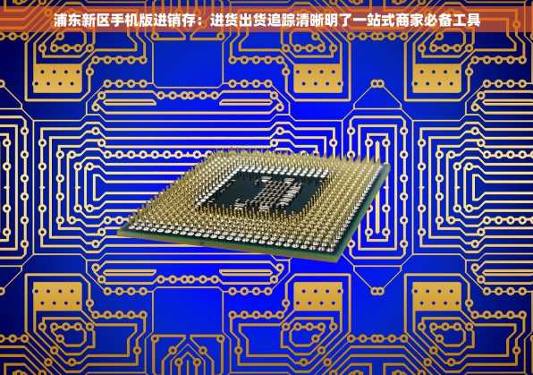 浦东新区手机版进销存：进货出货追踪清晰明了一站式商家必备工具