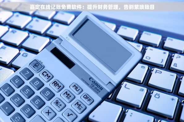 嘉定在线记账免费软件：提升财务管理，告别繁琐账目