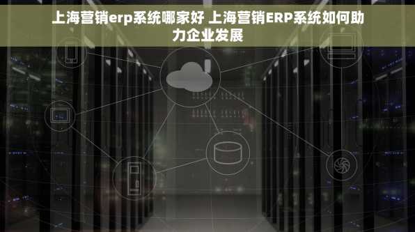 上海营销erp系统哪家好 上海营销ERP系统如何助力企业发展