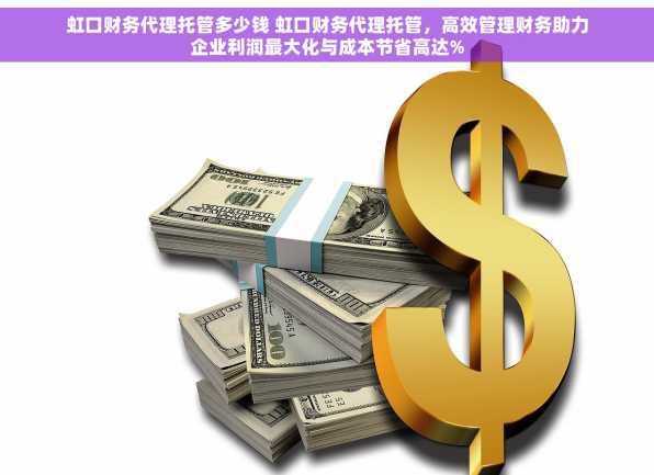 虹口财务代理托管多少钱 虹口财务代理托管，高效管理财务助力企业利润最大化与成本节省高达%