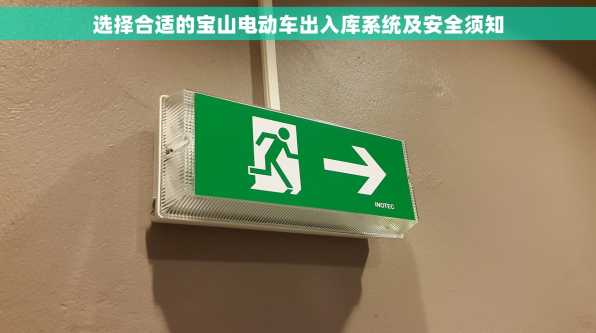 选择合适的宝山电动车出入库系统及安全须知