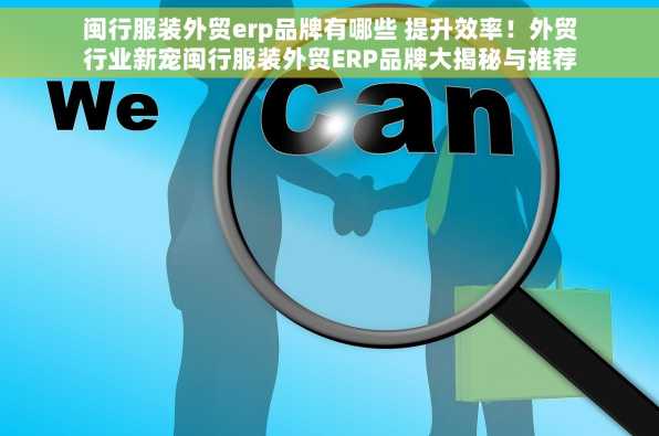 闽行服装外贸erp品牌有哪些 提升效率！外贸行业新宠闽行服装外贸ERP品牌大揭秘与推荐