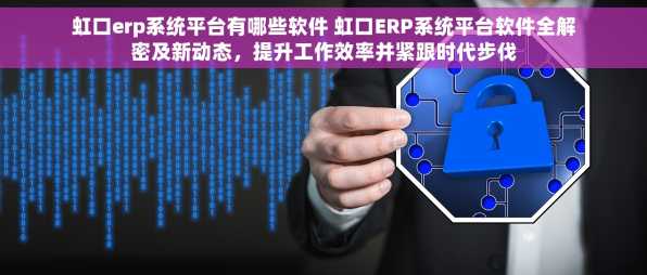 虹口erp系统平台有哪些软件 虹口ERP系统平台软件全解密及新动态，提升工作效率并紧跟时代步伐