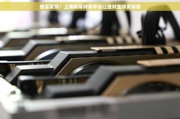 惊喜发现！上海税筹财务平台让理财变得更容易