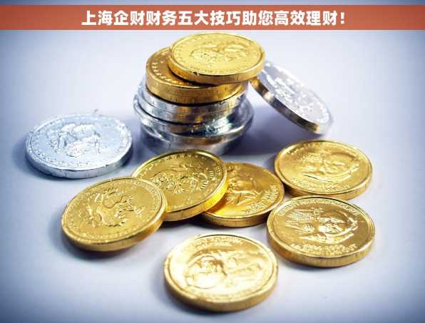 上海企财财务五大技巧助您高效理财！