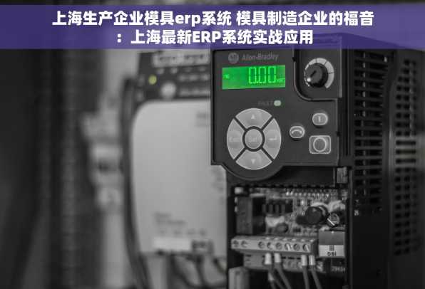 上海生产企业模具erp系统 模具制造企业的福音：上海最新ERP系统实战应用