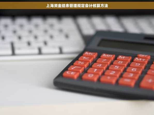 上海资金结余管理规定会计核算方法
