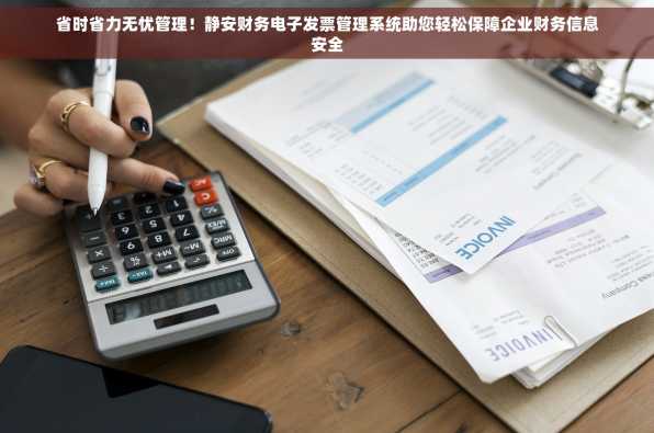 省时省力无忧管理！静安财务电子发票管理系统助您轻松保障企业财务信息安全