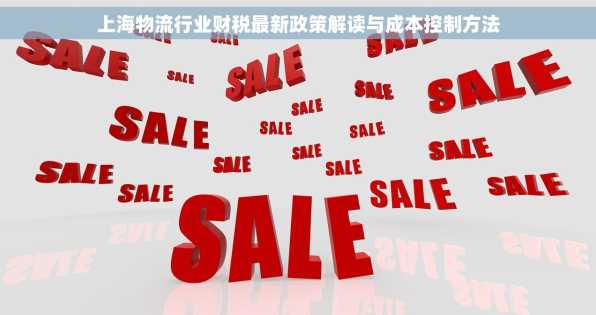 上海物流行业财税最新政策解读与成本控制方法