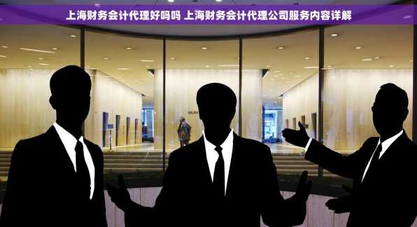 上海财务会计代理好吗吗 上海财务会计代理公司服务内容详解
