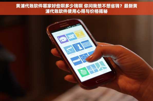 黄浦代账软件哪家好些啊多少钱啊 你问我想不想省钱？最新黄浦代账软件使用心得与价格揭秘