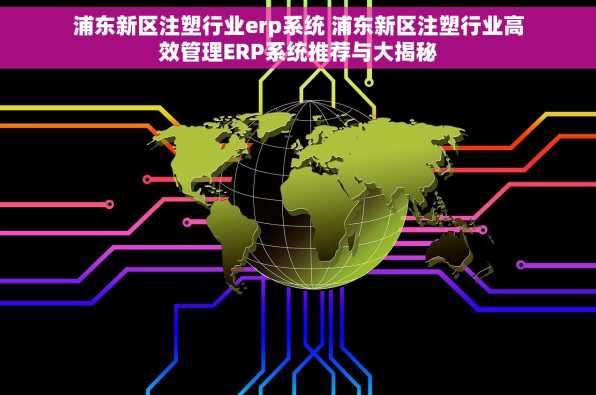 浦东新区注塑行业erp系统 浦东新区注塑行业高效管理ERP系统推荐与大揭秘