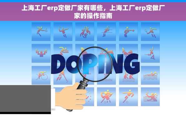 上海工厂erp定做厂家有哪些，上海工厂erp定做厂家的操作指南